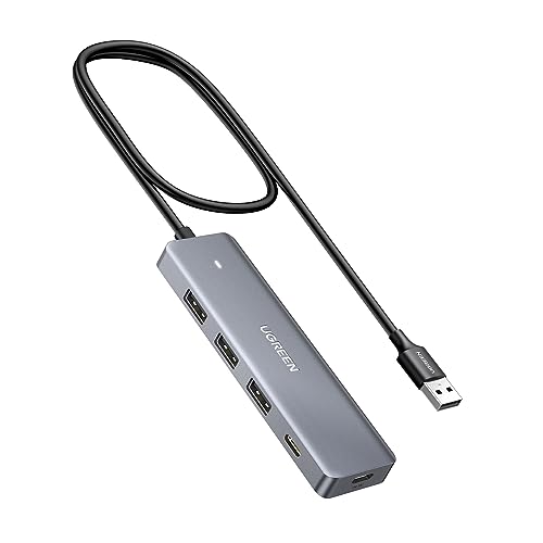 ugreen-hub-usb-3-0-4-porte-5gbps-con-cavo-60cm-per-pc-mac-ps5-dischi-rigidi-e-pe image 8
