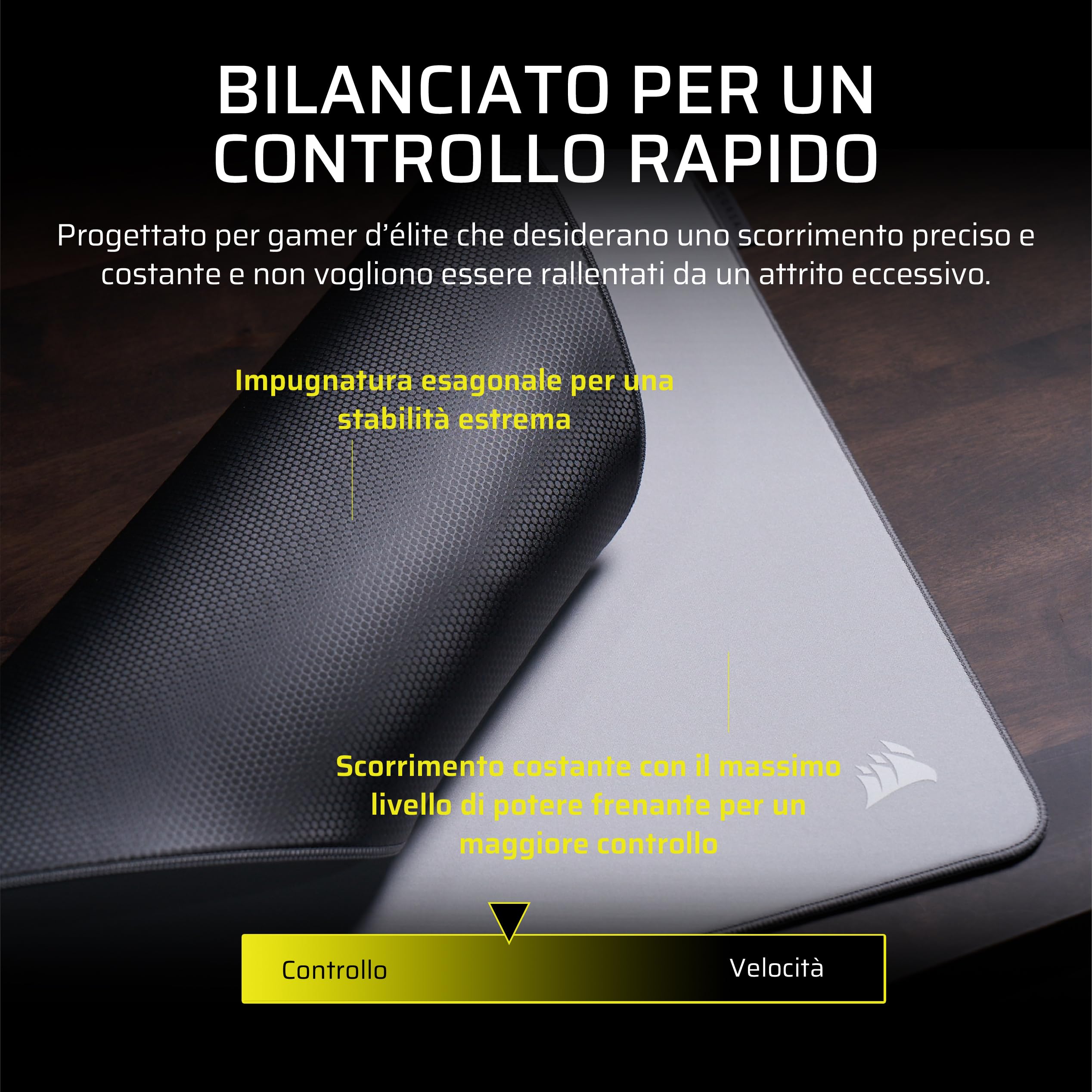 corsair-mm-pro-control-medium-tappetino-mouse-gaming-tessuto-grigio image 6