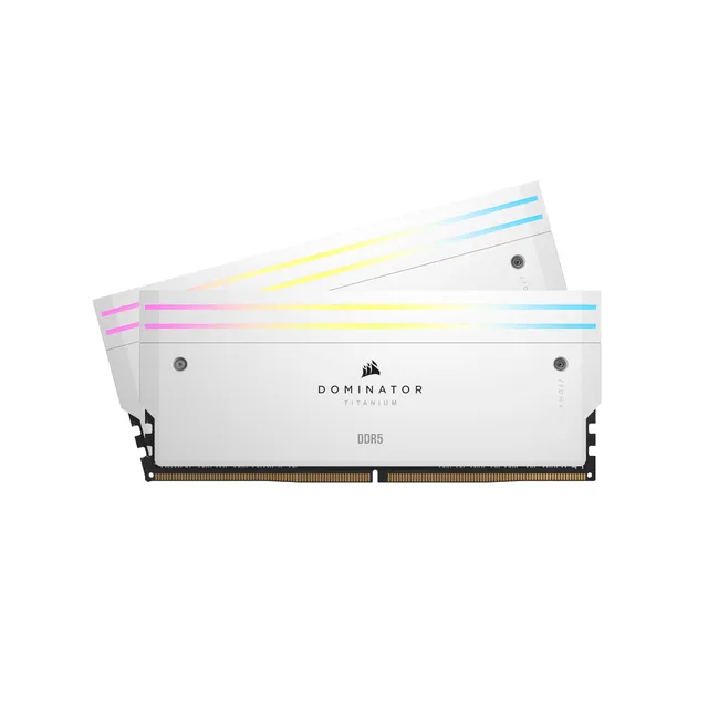 corsair-dominator-titanium-rgb-ram-ddr5-32gb-2x16gb-6600mhz-cl32-intel-xmp-bianc image 1