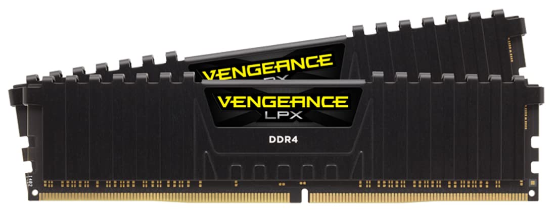 corsair-vengeance-lpx-16gb-2x8gb-ddr4-3200mhz-cl16-memoria-desktop-nero image 1
