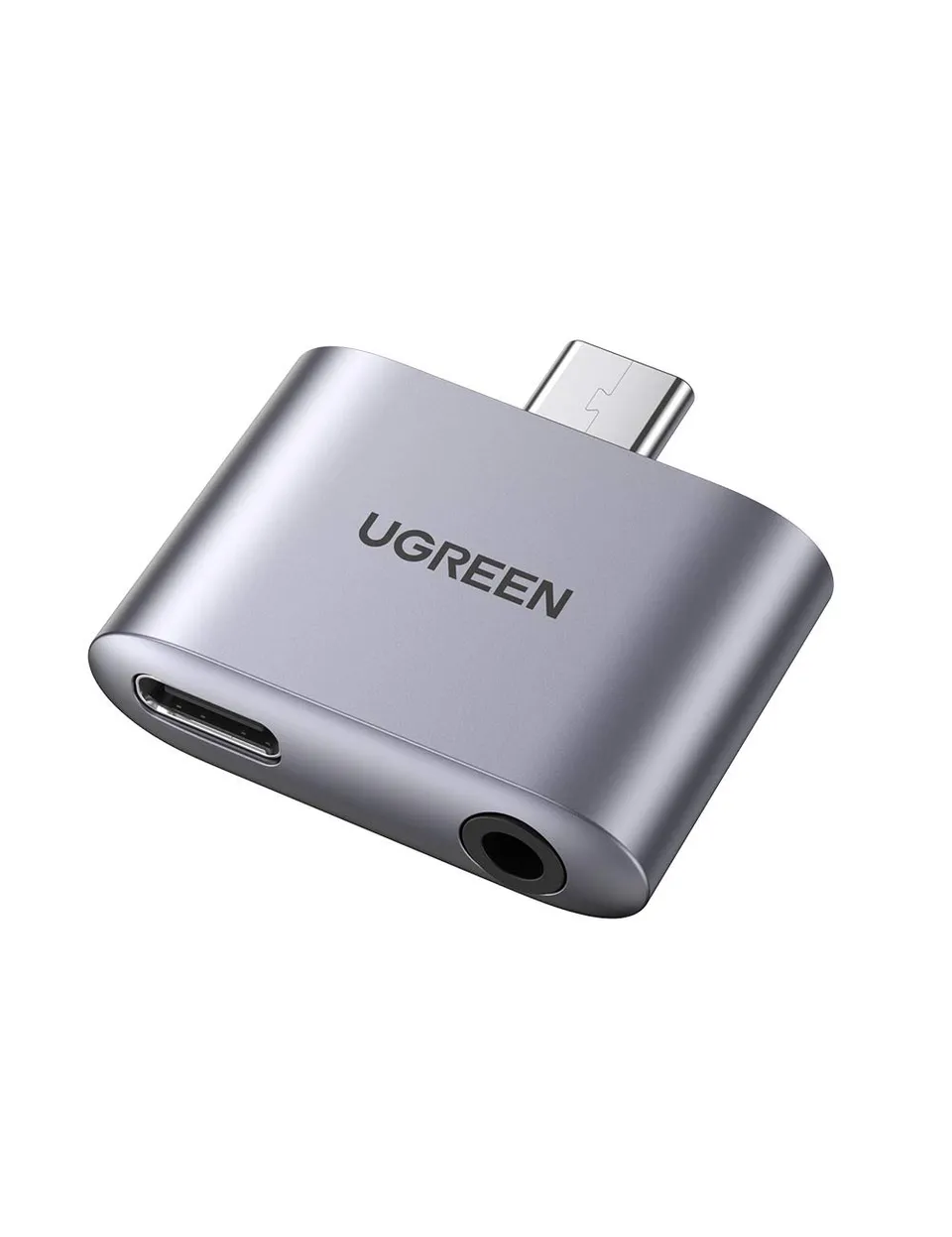 ugreen-adattatore-usb-c-a-jack-3-5mm-pd-2-in-1-con-chip-dac image 1