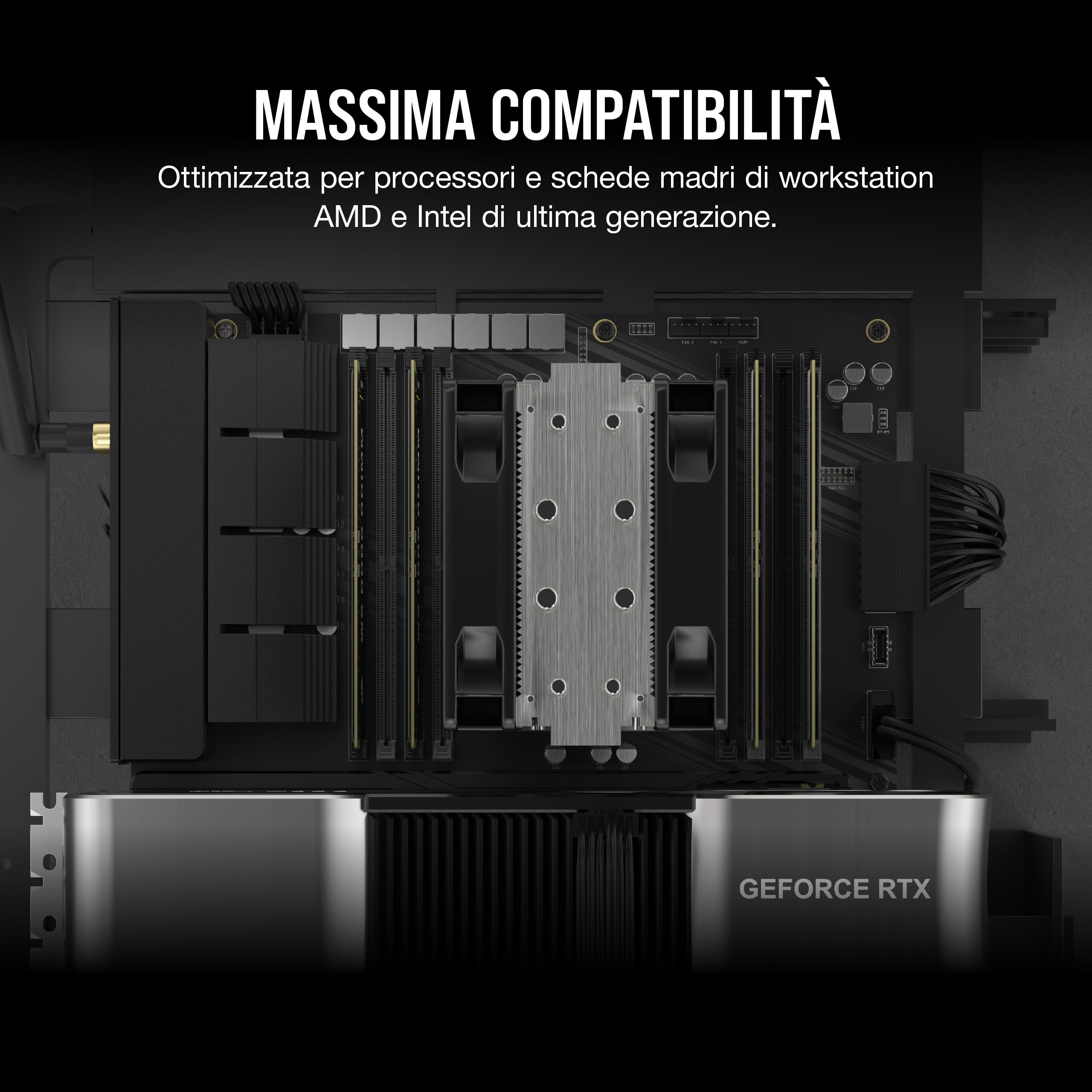 corsair-ws-ddr5-ecc-rdimm-256gb-8x32gb-5600mhz-cl40-amd-expo-intel-xmp-nero image 7