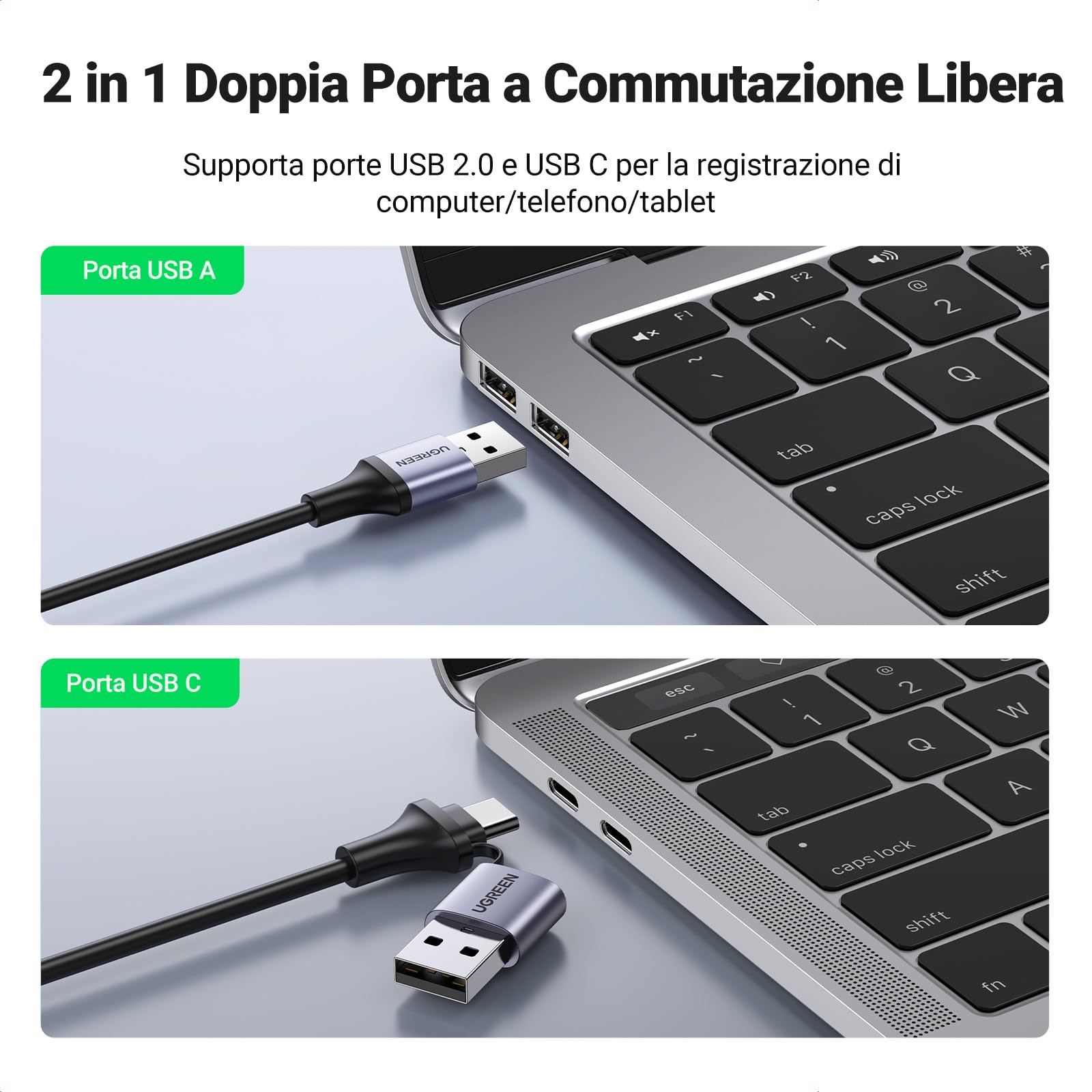 ugreen-scheda-di-acquisizione-video-hdmi-4k60hz-a-usb-c-1080p-30fps-per-streamin image 3