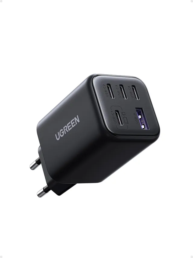 ugreen-45w-caricatore-usb-c-5-porte-gan-da-parete-4c-1a image 1
