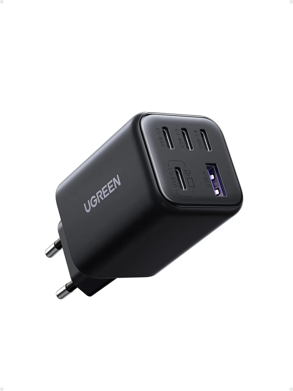 ugreen-45w-caricatore-usb-c-5-porte-gan-da-parete-4c-1a image 1