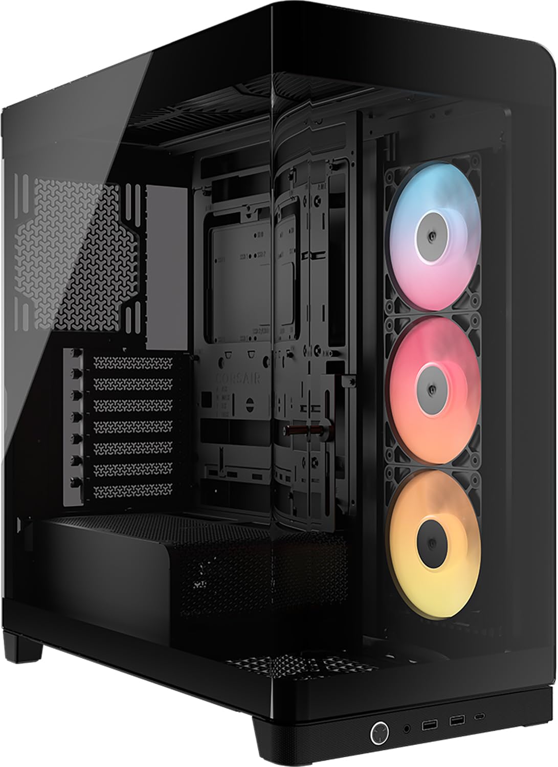 corsair-frame-4500x-rs-r-argb-case-mid-tower-vetro-panoramico-nero image 1