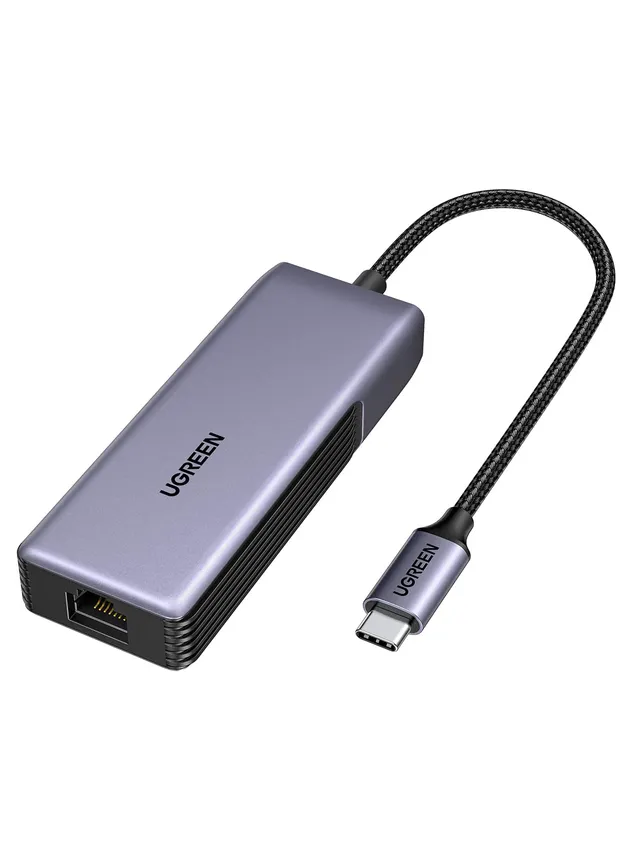 ugreen-adattatore-usb-c-ethernet-rj45-5-gigabit-alluminio image 1