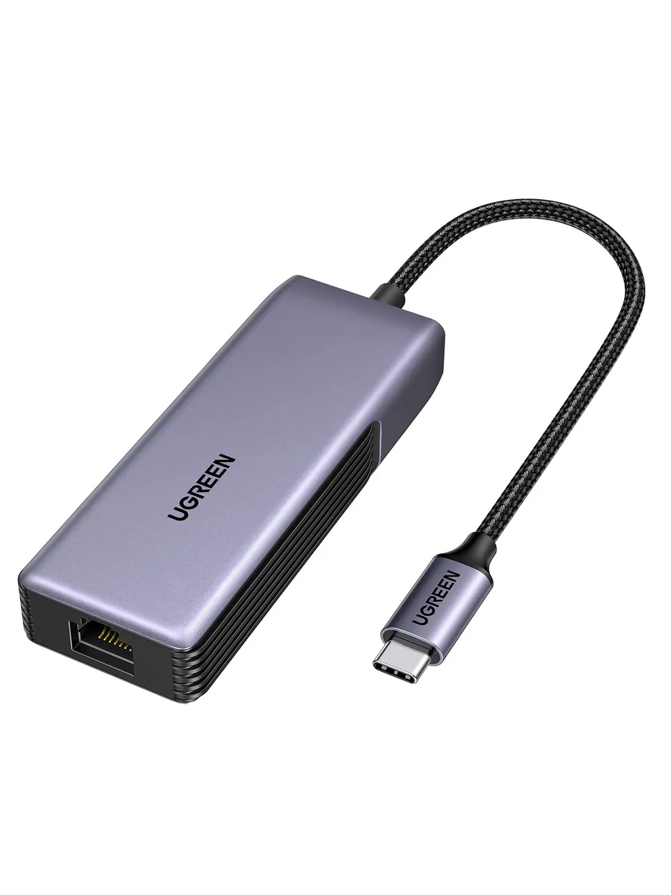 ugreen-adattatore-usb-c-ethernet-rj45-5-gigabit-alluminio image 1