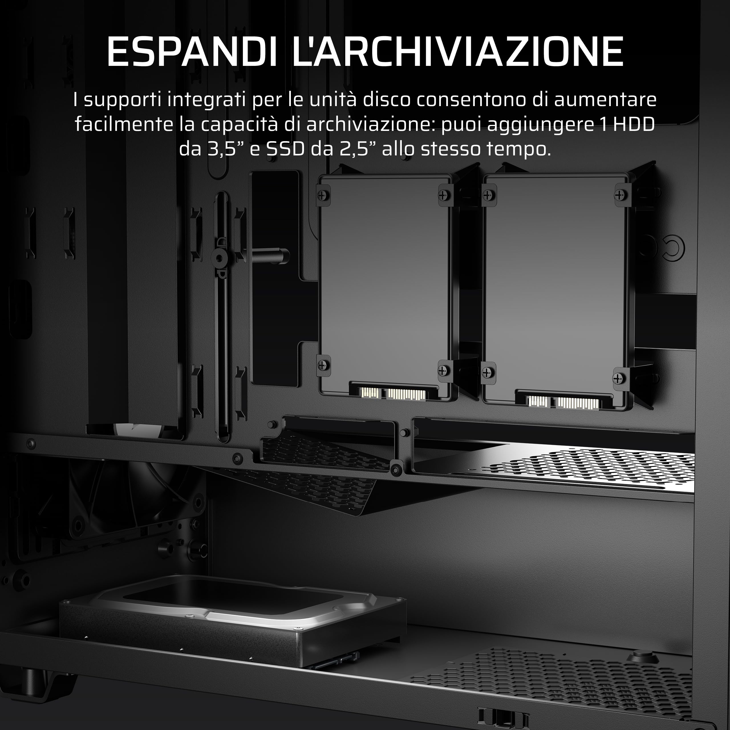 corsair-3200d-rs-case-pc-mid-tower-nero-con-3-ventole-rs120-e-radiatore-360mm image 7