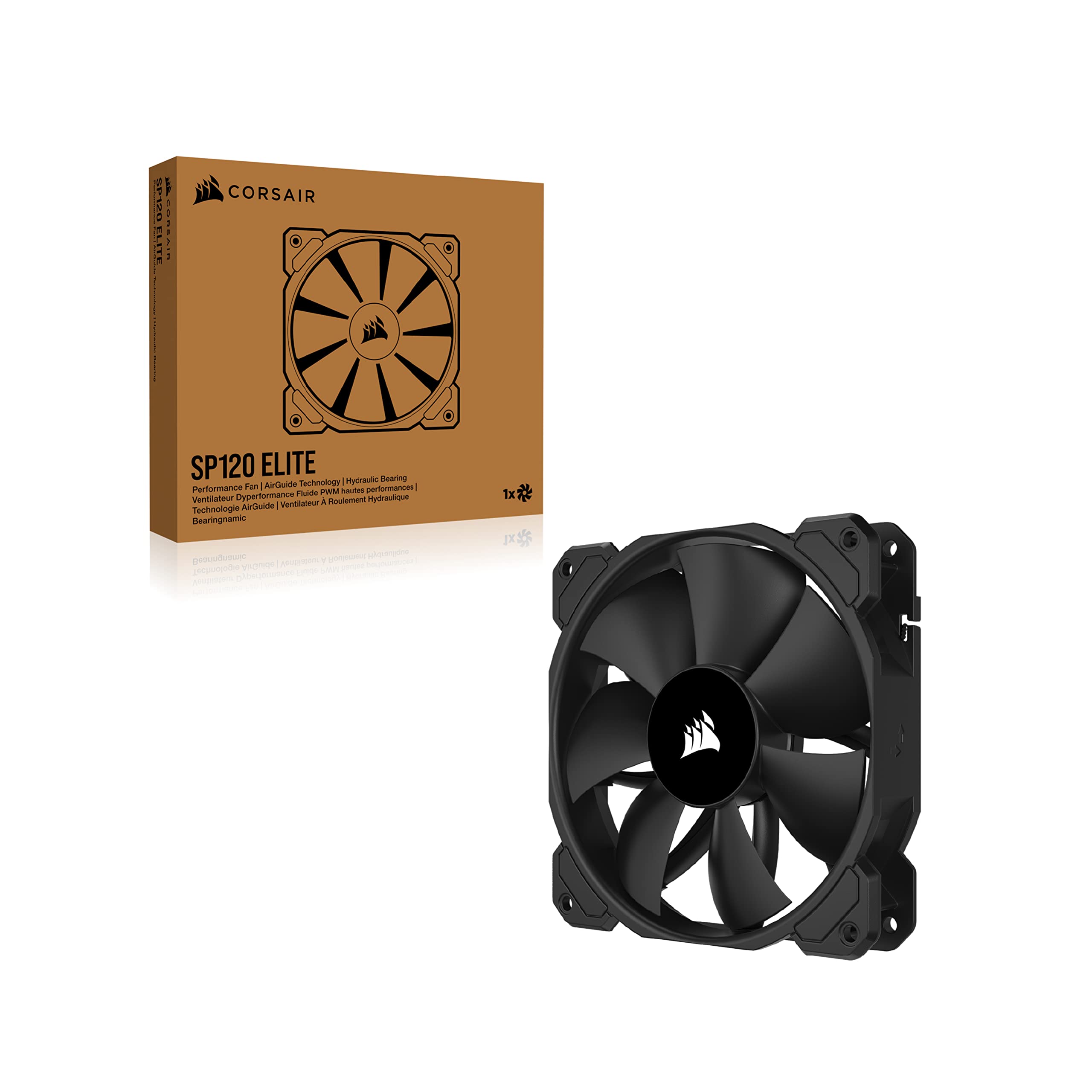 corsair-sp120-elite-ventola-case-120-mm-nero-singola image 7