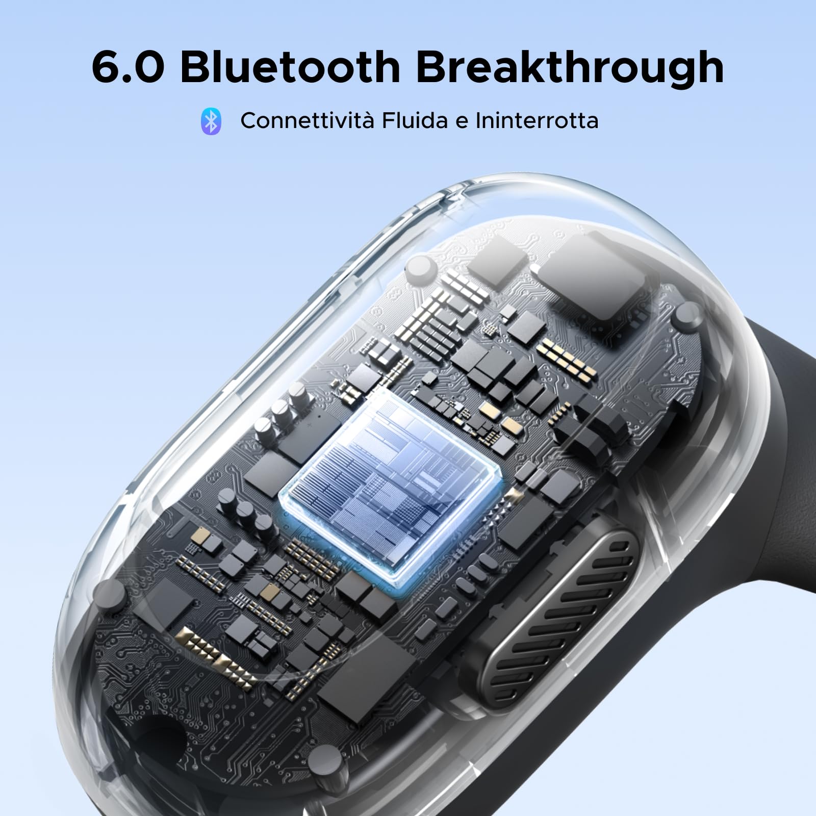 ugreen-fitbuds-cuffie-open-ear-bluetooth-6-0-enc-28-ore-nero image 5