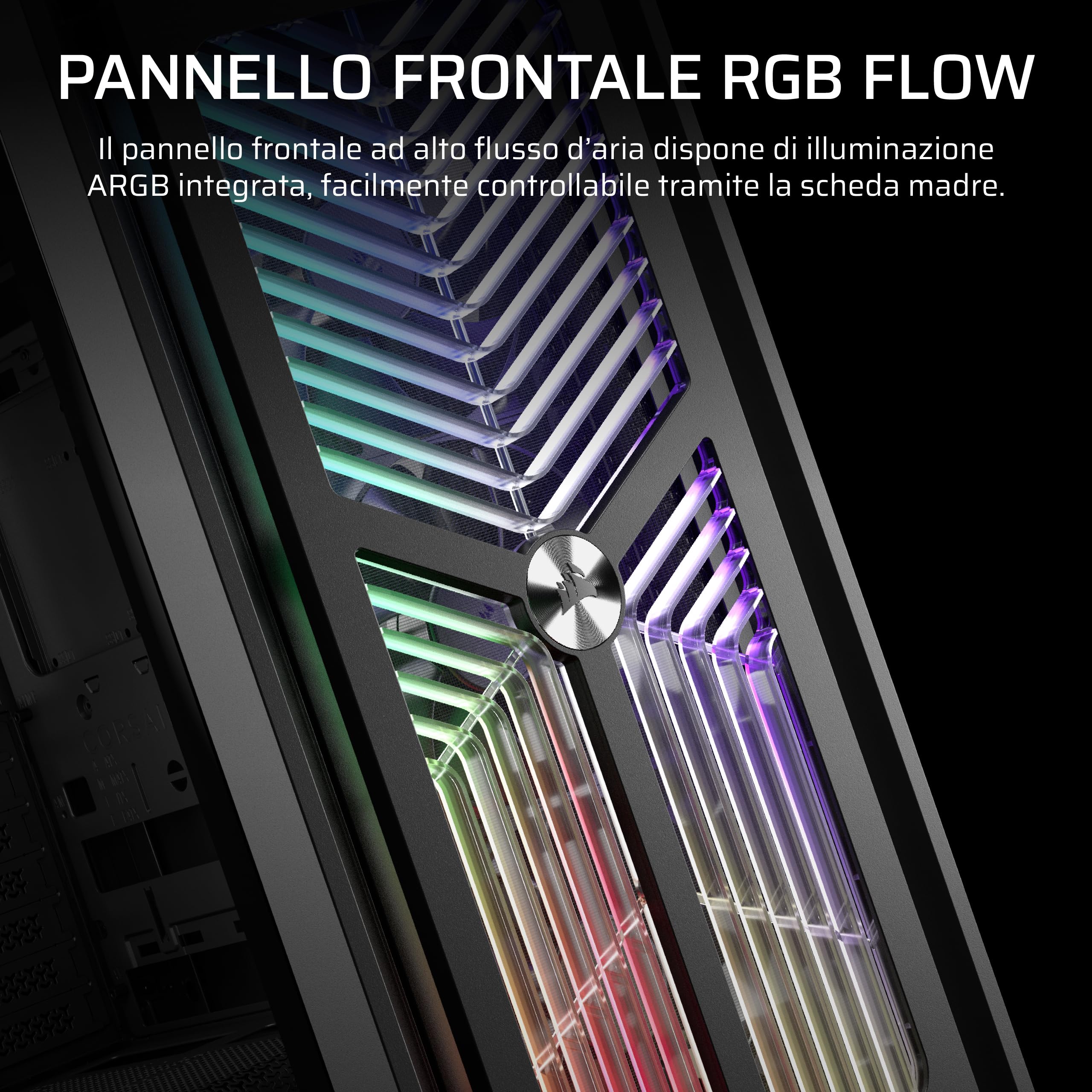 corsair-frame-4000x-rs-case-pc-mid-tower-con-pannello-frontale-rgb-4x-rs120-pwm- image 3