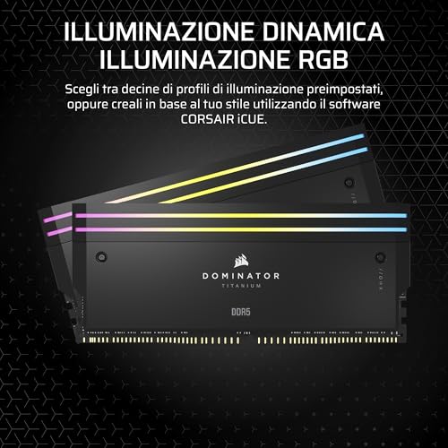 corsair-dominator-titanium-ddr5-rgb-light-enhancement-kit-2-moduli-nero image 8