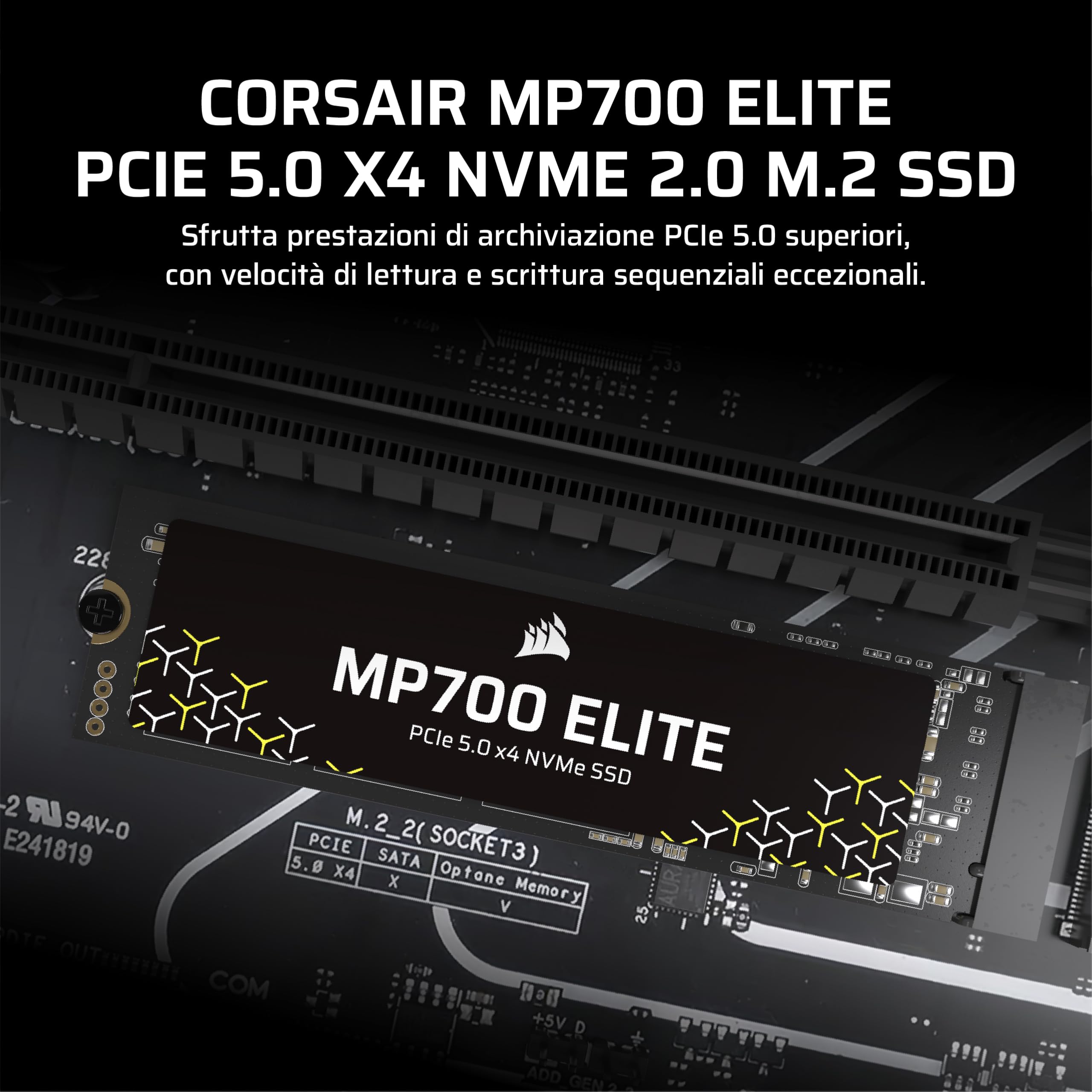 corsair-mp700-elite-2tb-m-2-2280-pcie-gen5-nvme-ssd image 2