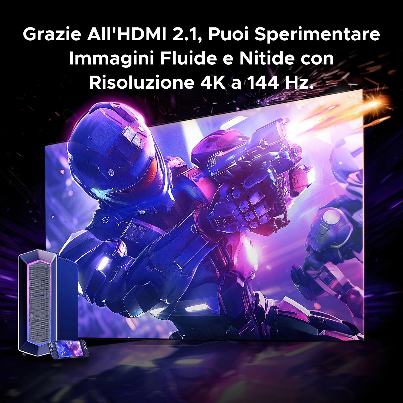 ugreen-scheda-di-acquisizione-video-hdmi-2-1-4k-144hz-usb-3-2-gen-2-con-loopout- image 3