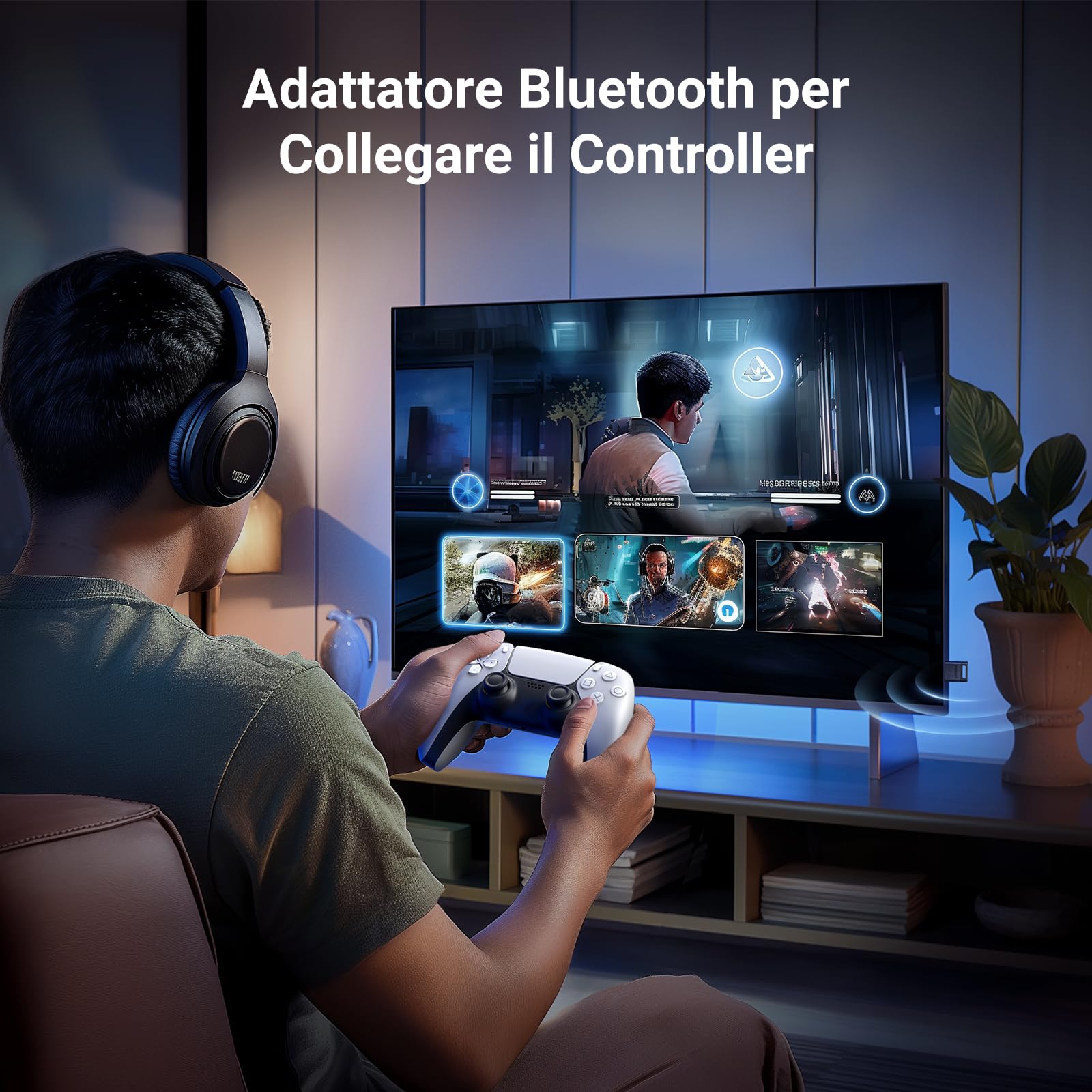 ugreen-adattatore-usb-bluetooth-5-3-per-pc-windows-con-5-dispositivi image 7