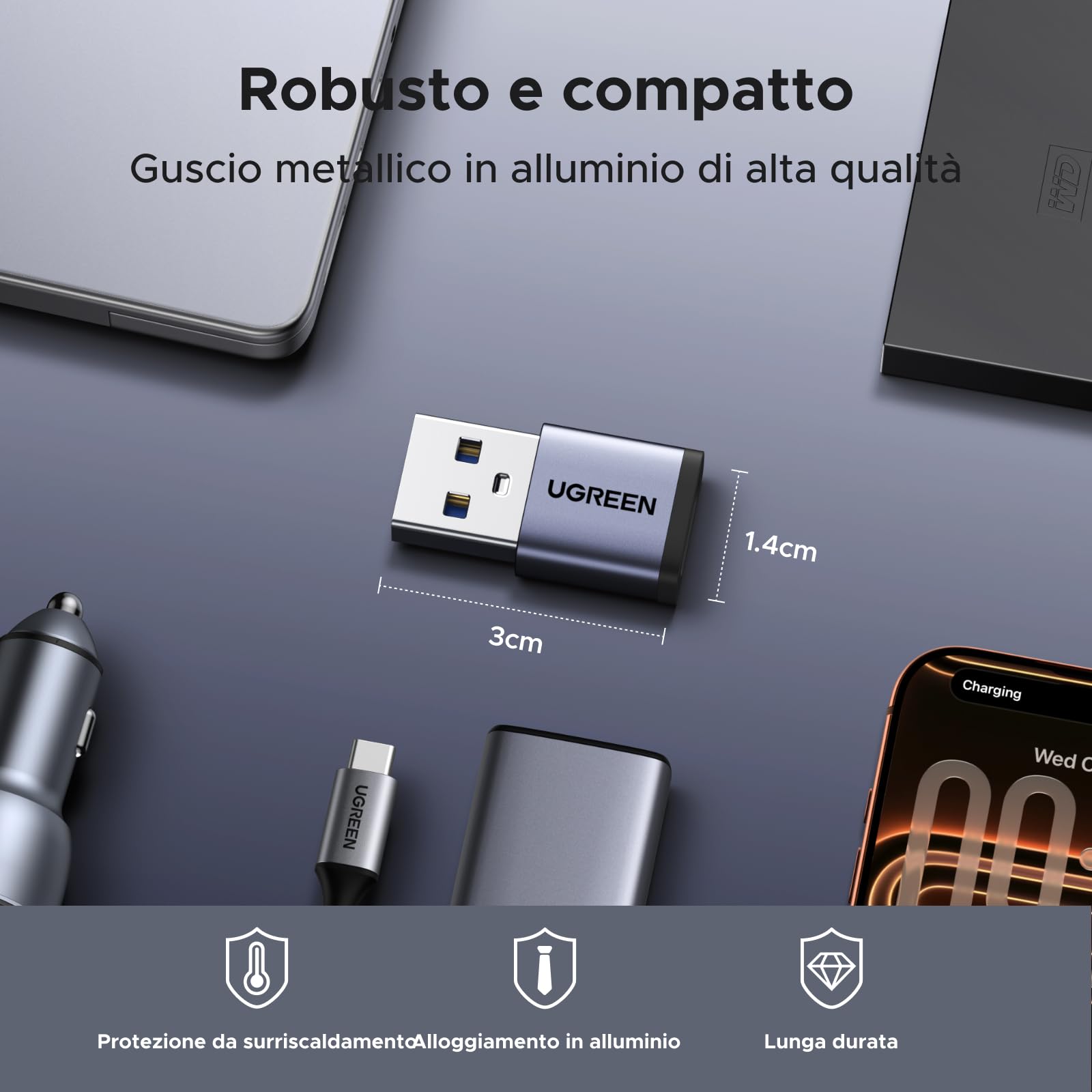 ugreen-adattatore-usb-c-a-usb-a-3-2-10gbps-confezione-da-5-pezzi image 8