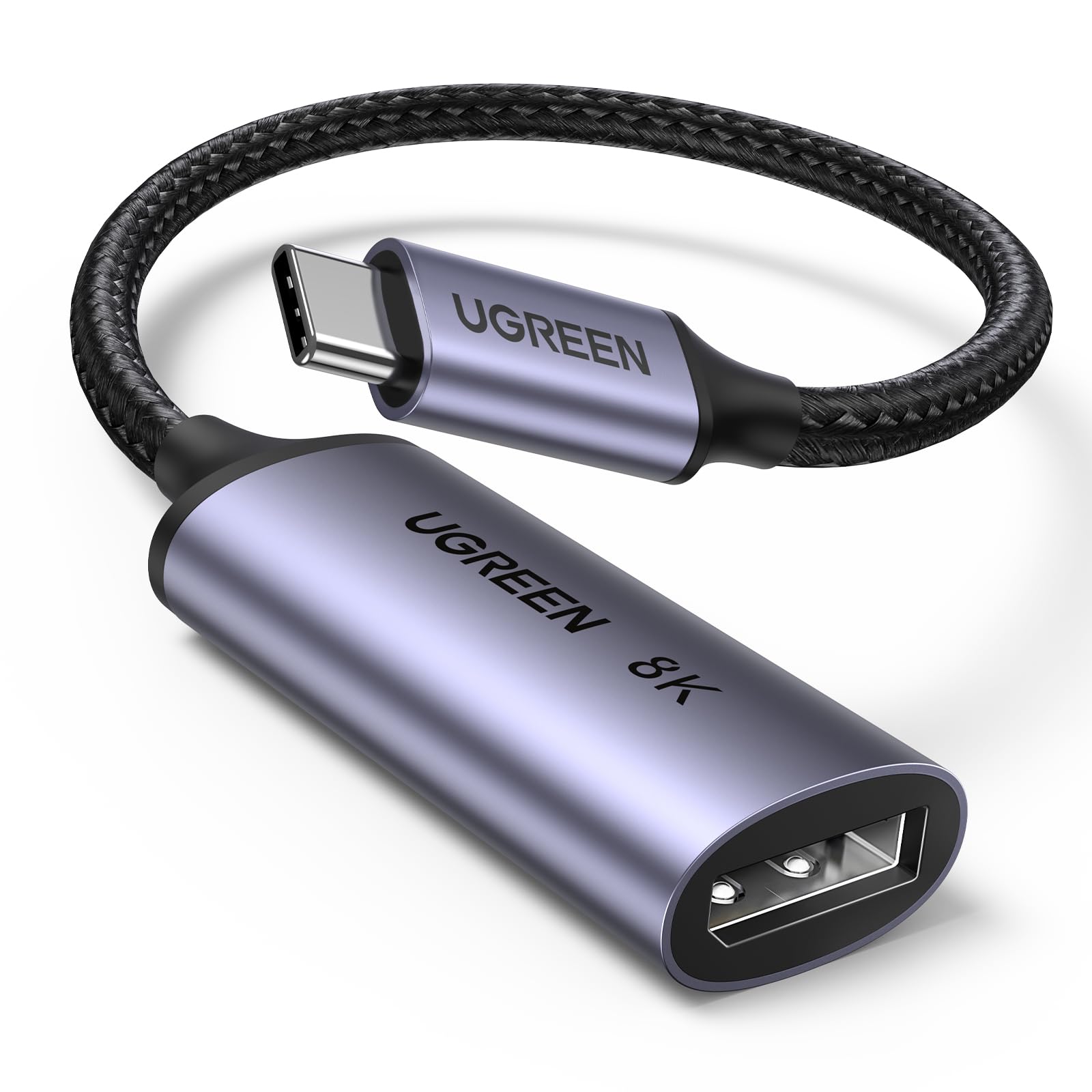 ugreen-adattatore-usb-c-a-displayport-1-4-8k-60hz image 1