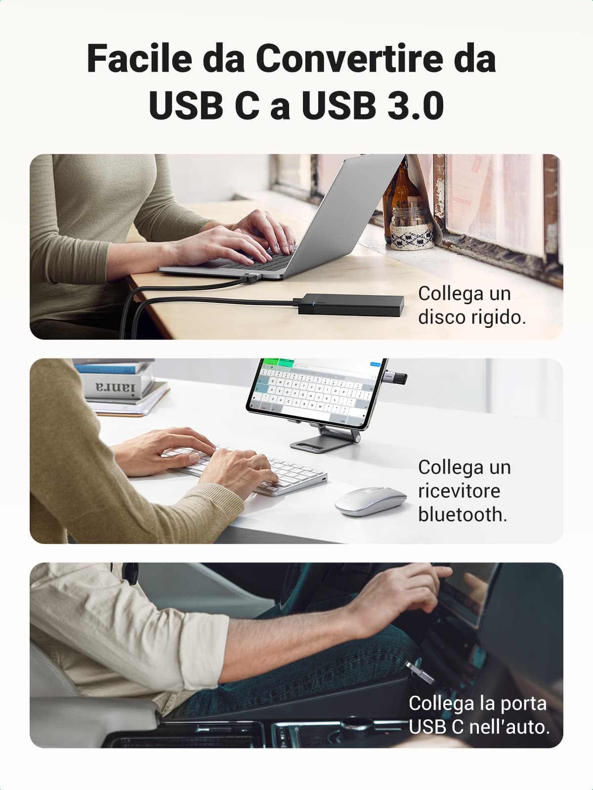 ugreen-adattatore-usb-c-maschio-a-usb-a-femmina-otg-5-gbps-15w-2-pezzi image 3