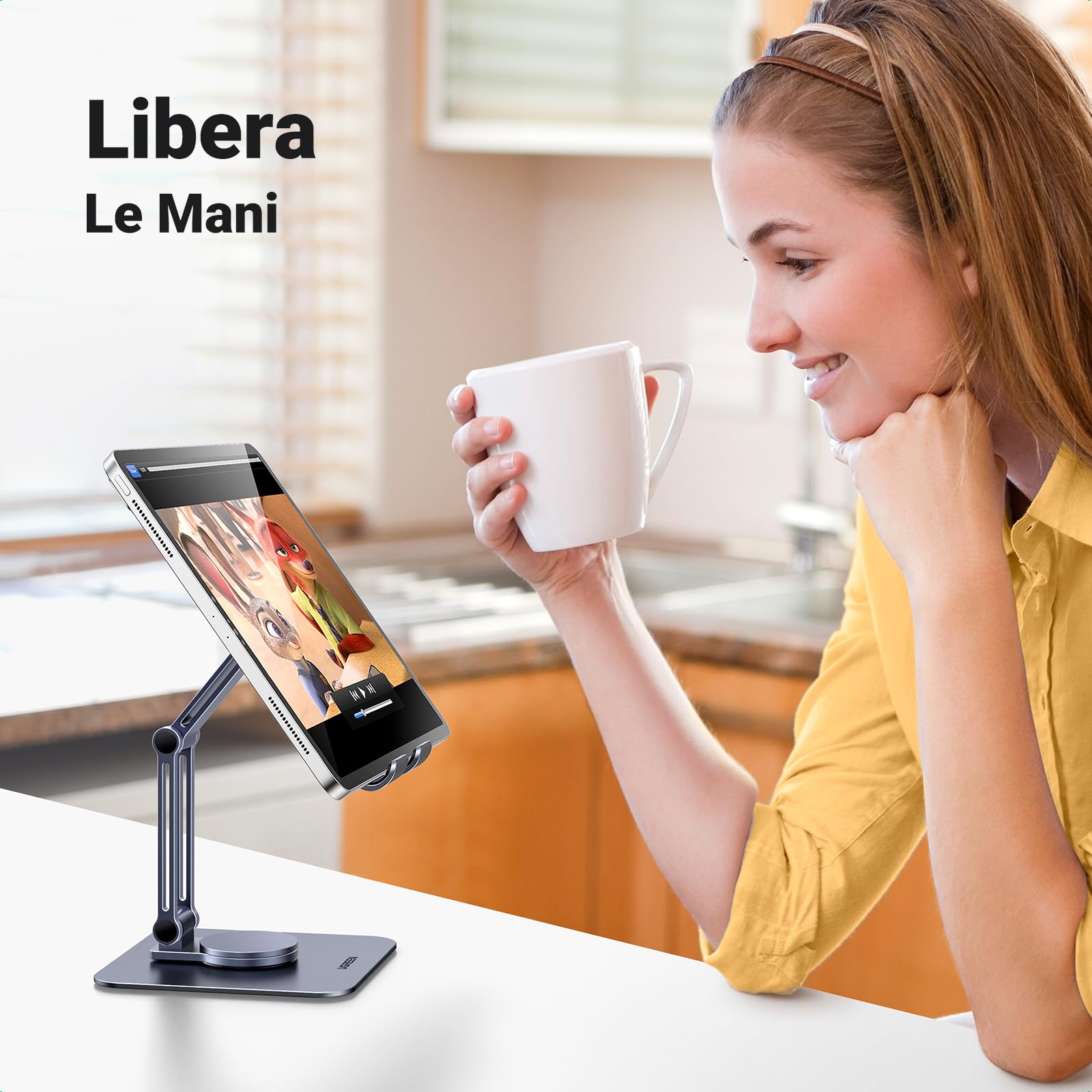 ugreen-supporto-tablet-da-tavolo-girevole-360-in-alluminio-4-7-12-9 image 7