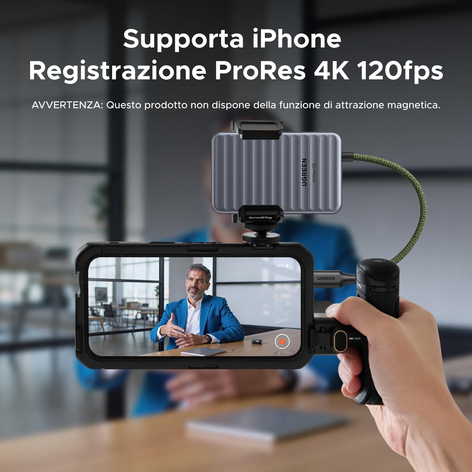 ugreen-neodrive-go-ssd-portatile-1tb-usb4-fino-a-4000-mb-s-con-cavo-integrato image 6
