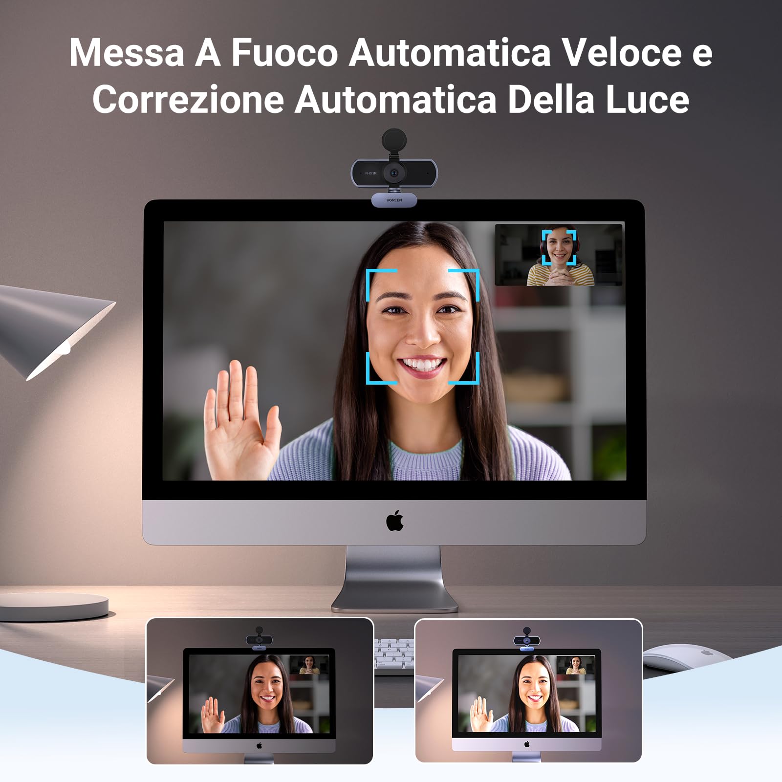 ugreen-webcam-2k-30fps-usb-pc-doppio-microfono-autofocus-80 image 4