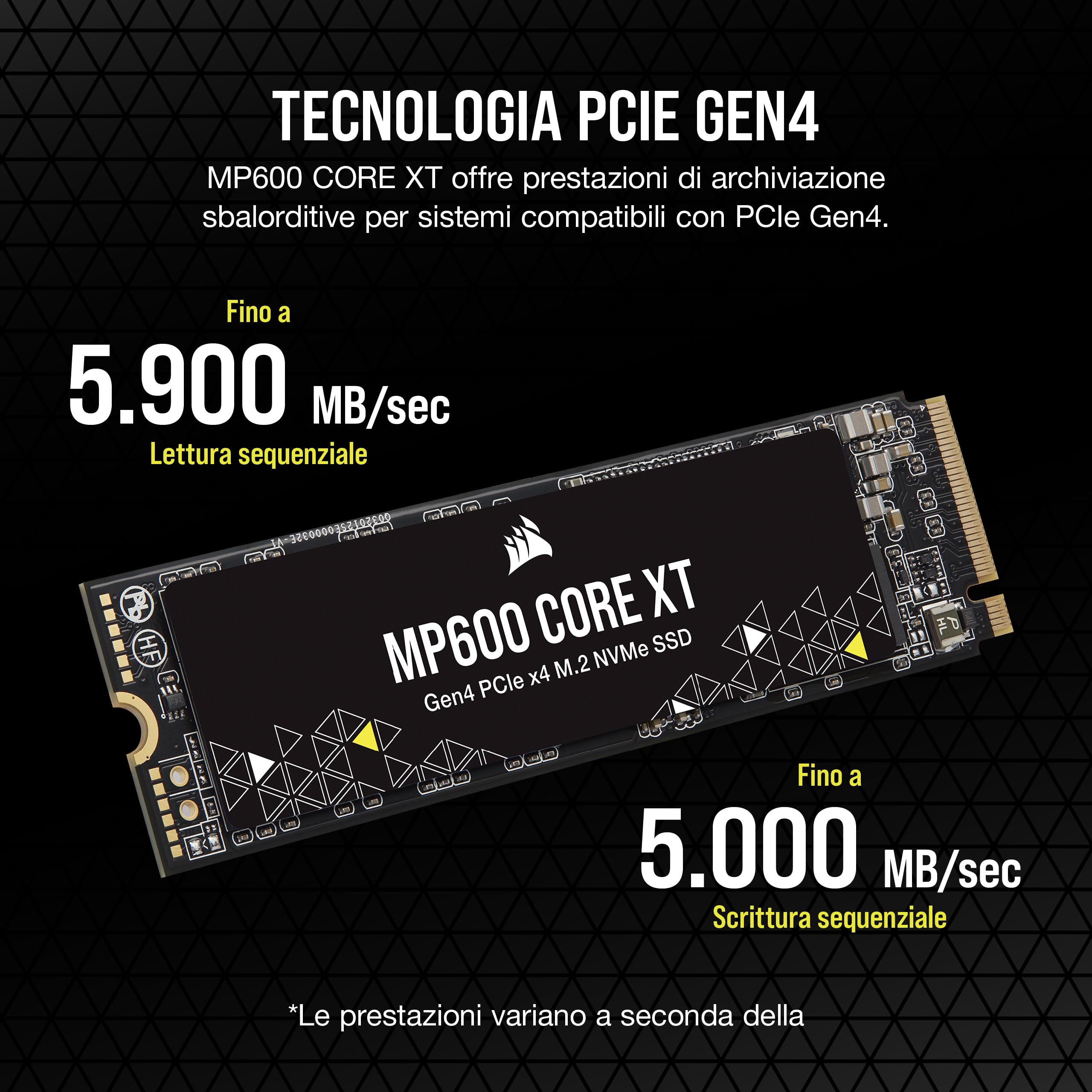corsair-mp600-core-xt-ssd-interno-2tb-m-2-2280-pcie-gen4-nvme-nero image 3