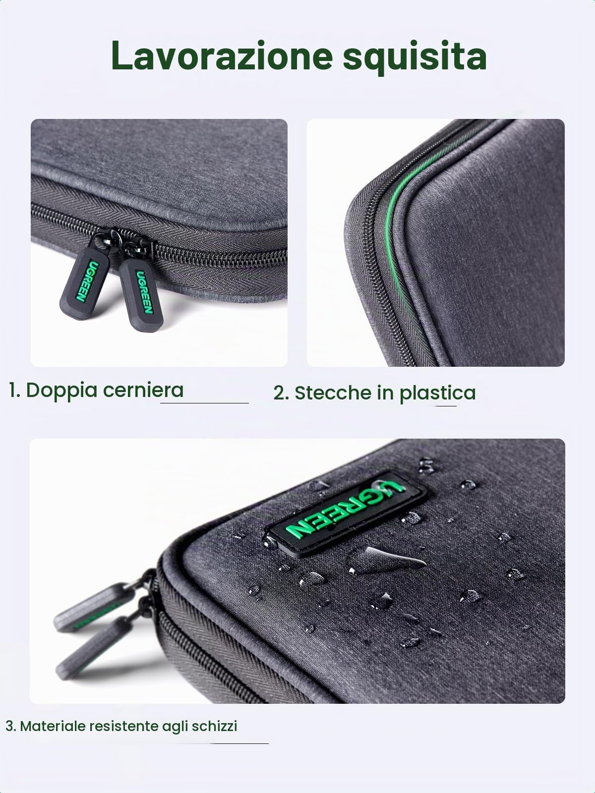 ugreen-organizer-cavi-borsa-da-viaggio-singolo-strato-per-ipad-mini-e-accessori image 5