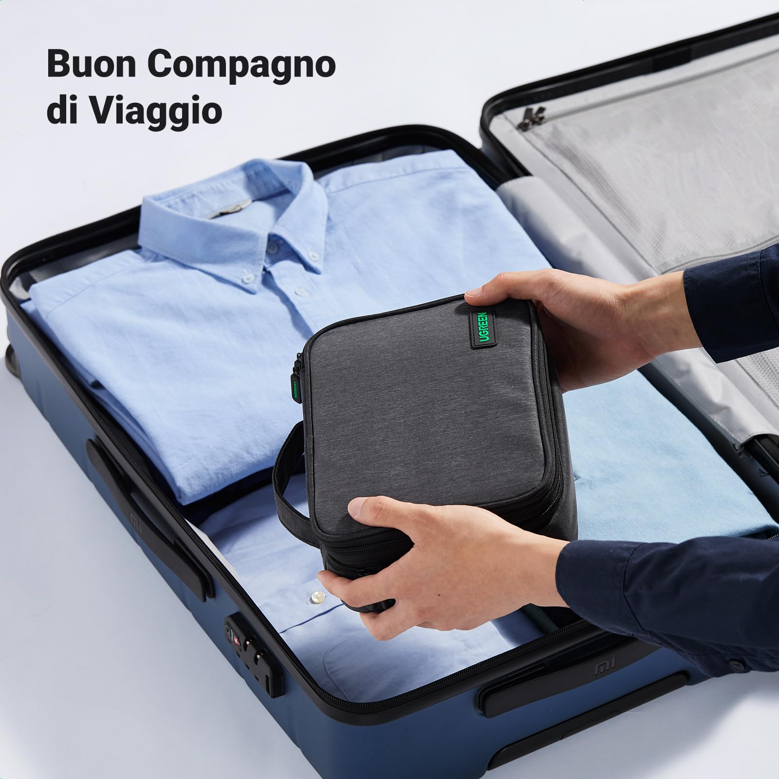 ugreen-borsa-organizer-cavi-elettronici-da-viaggio-25x17x8-cm-doppio-strato-impe image 7