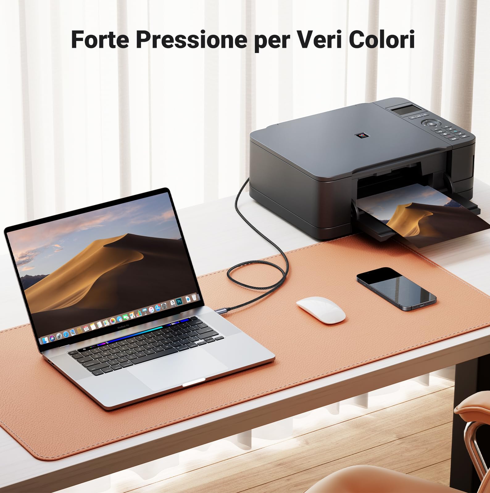 ugreen-cavo-stampante-usb-c-a-usb-b-nylon-1m image 7