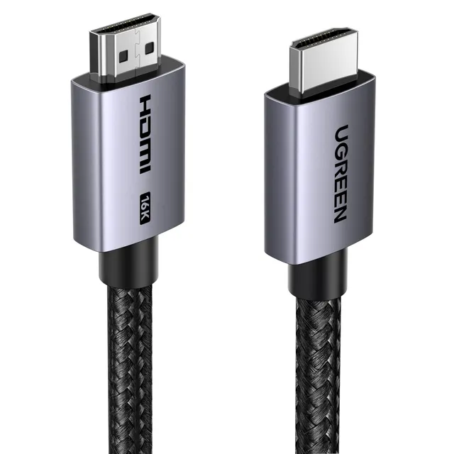 ugreen-cavo-hdmi-2-2-16k-60hz-96gbps-2m-in-alluminio-e-nylon-con-earc image 1