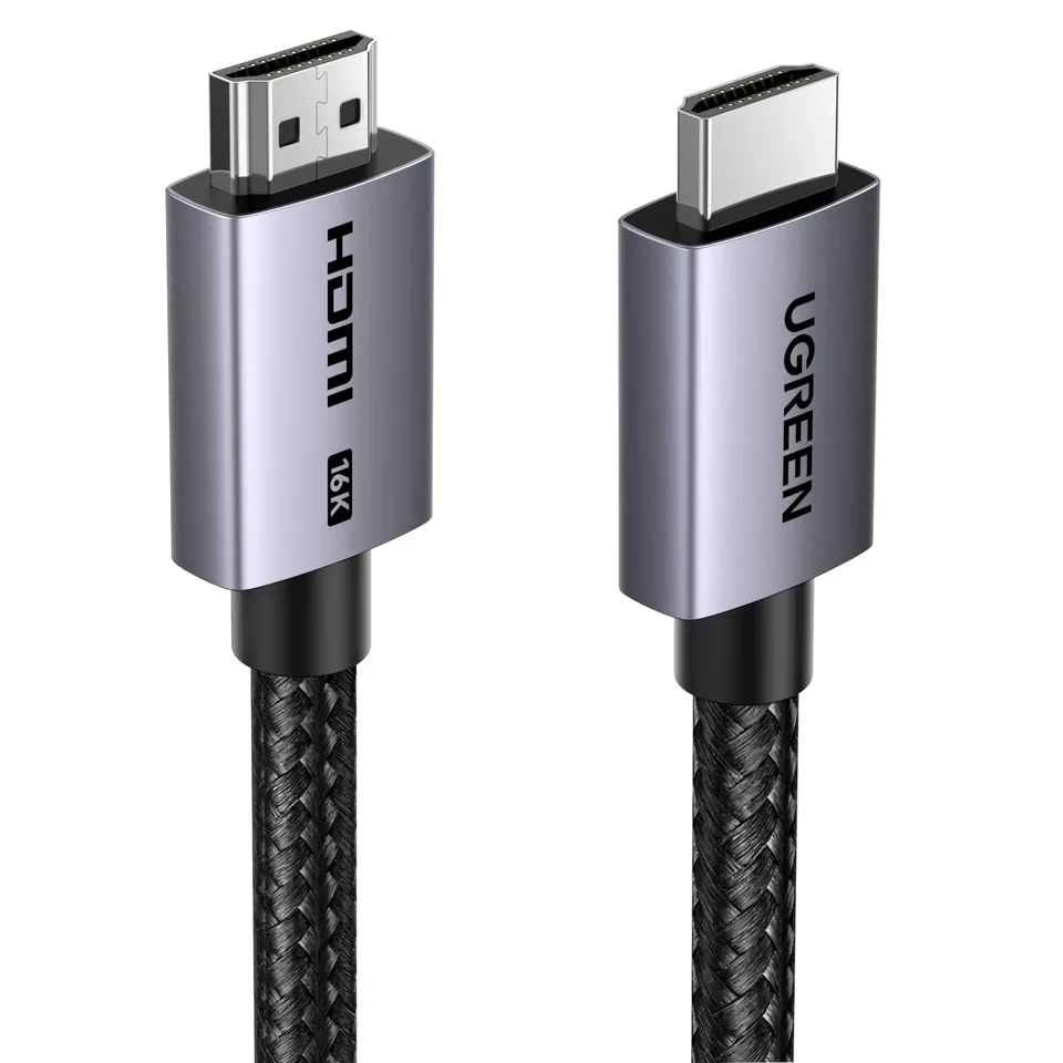 ugreen-cavo-hdmi-2-2-16k-60hz-96gbps-2m-in-alluminio-e-nylon-con-earc image 1