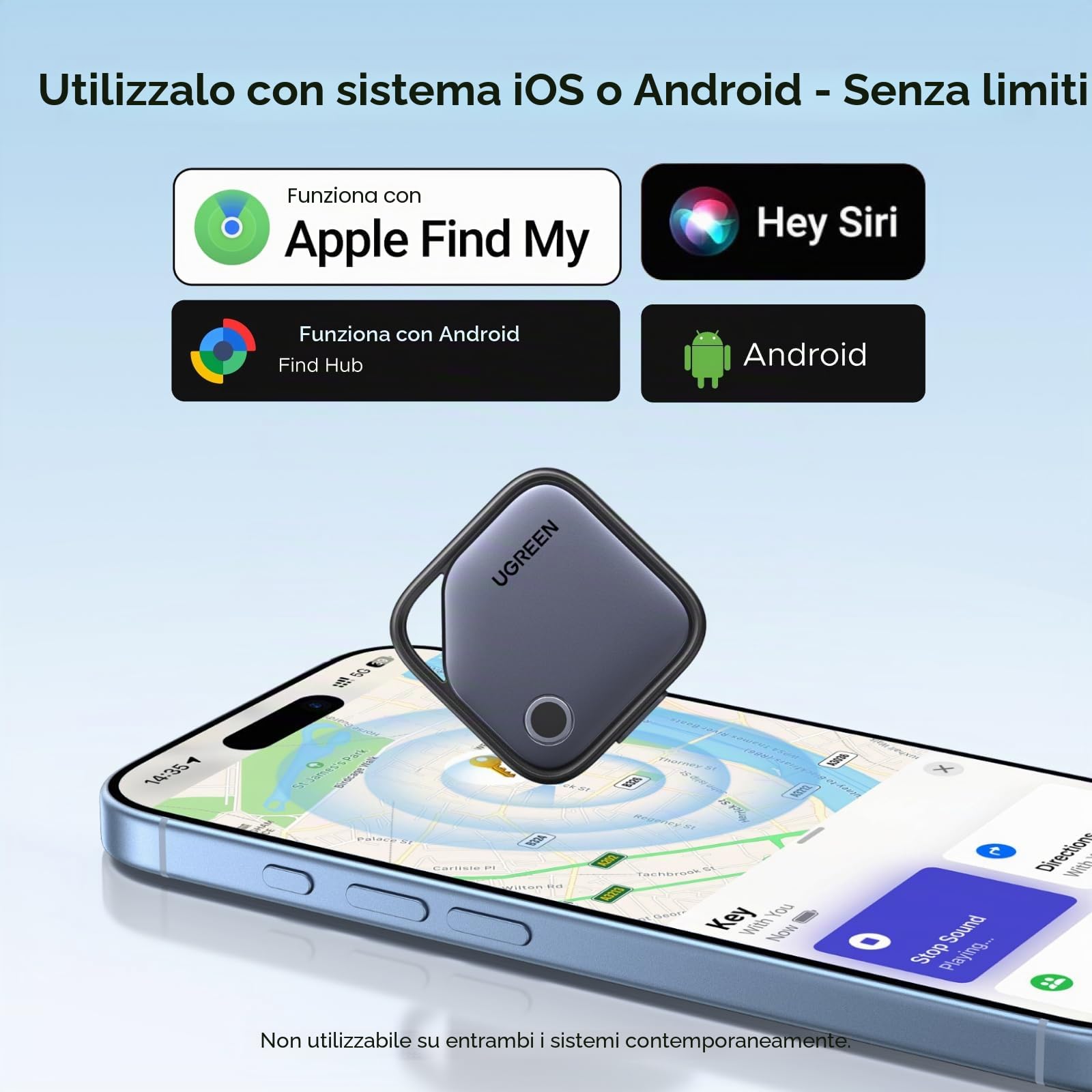 ugreen-finetrack-duo-smart-tracker-bluetooth-4-pezzi-con-ios-find-my-o-android-f image 2