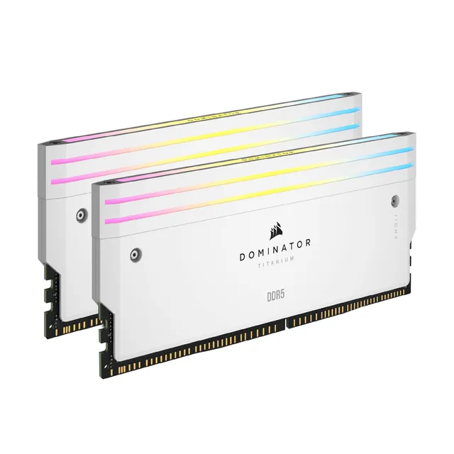 corsair-dominator-titanium-ddr5-rgb-light-enhancement-kit-2-moduli-bianco image 1
