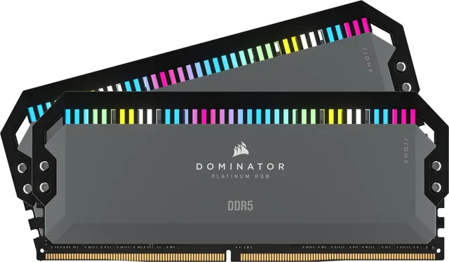 corsair-dominator-platinum-rgb-ddr5-ram-32gb-2x16gb-6000mhz-cl30-amd-expo-grigio image 1