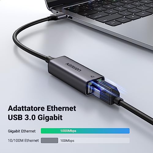 ugreen-adattatore-ethernet-usb-3-0-gigabit-1000-mbps-in-alluminio-nero image 8