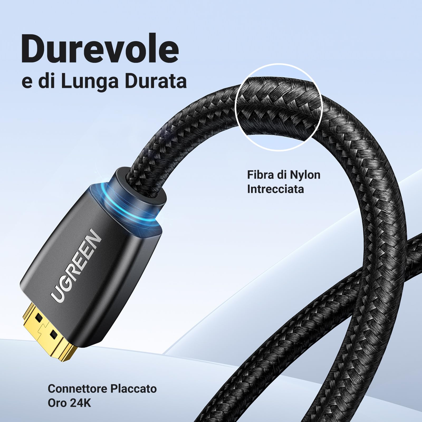 ugreen-cavo-hdmi-2-0-4k-60hz-18gbps-nylon-2m image 7