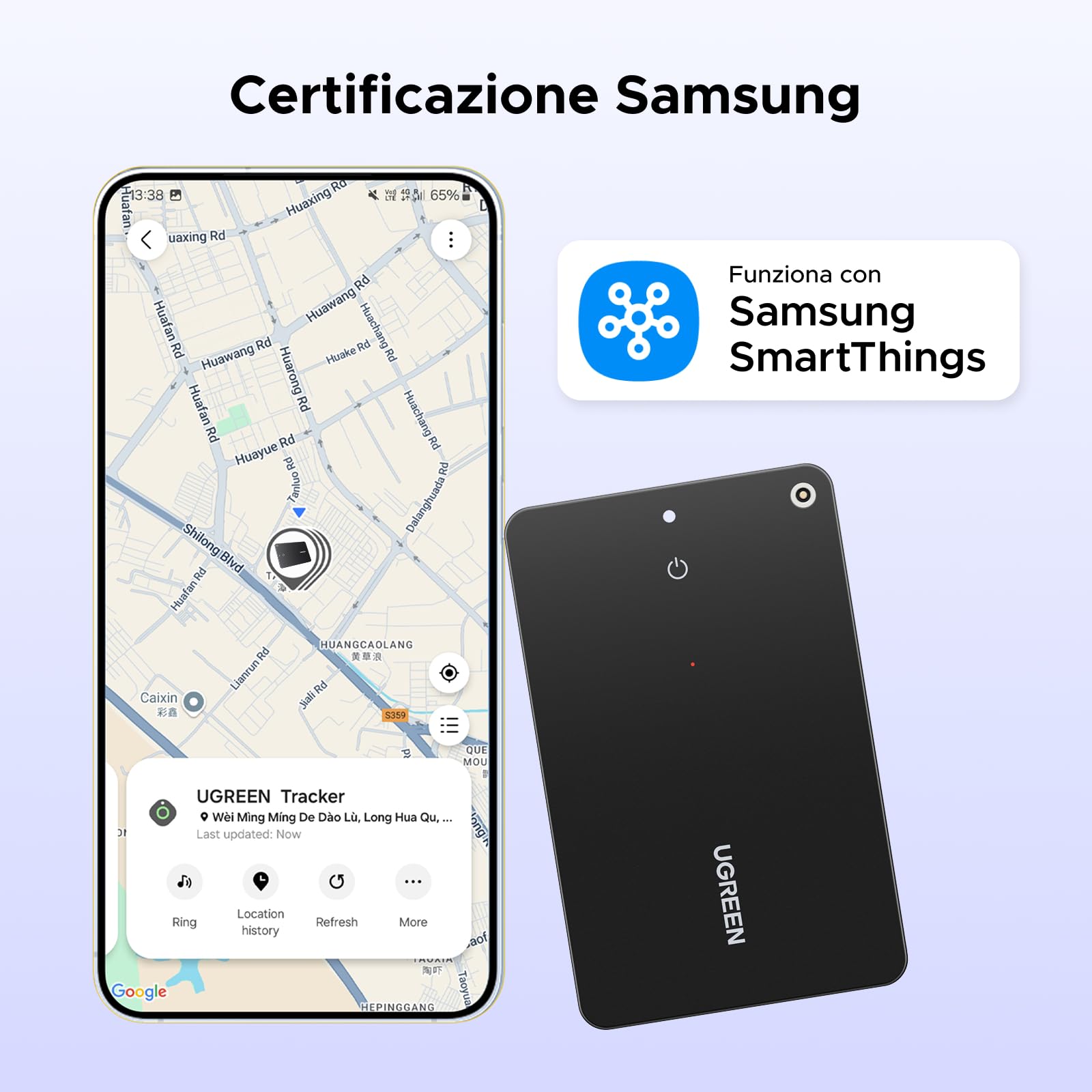 ugreen-finetrack-slim-s-smart-finder-tag-1-7-mm-per-samsung-smartthings image 2