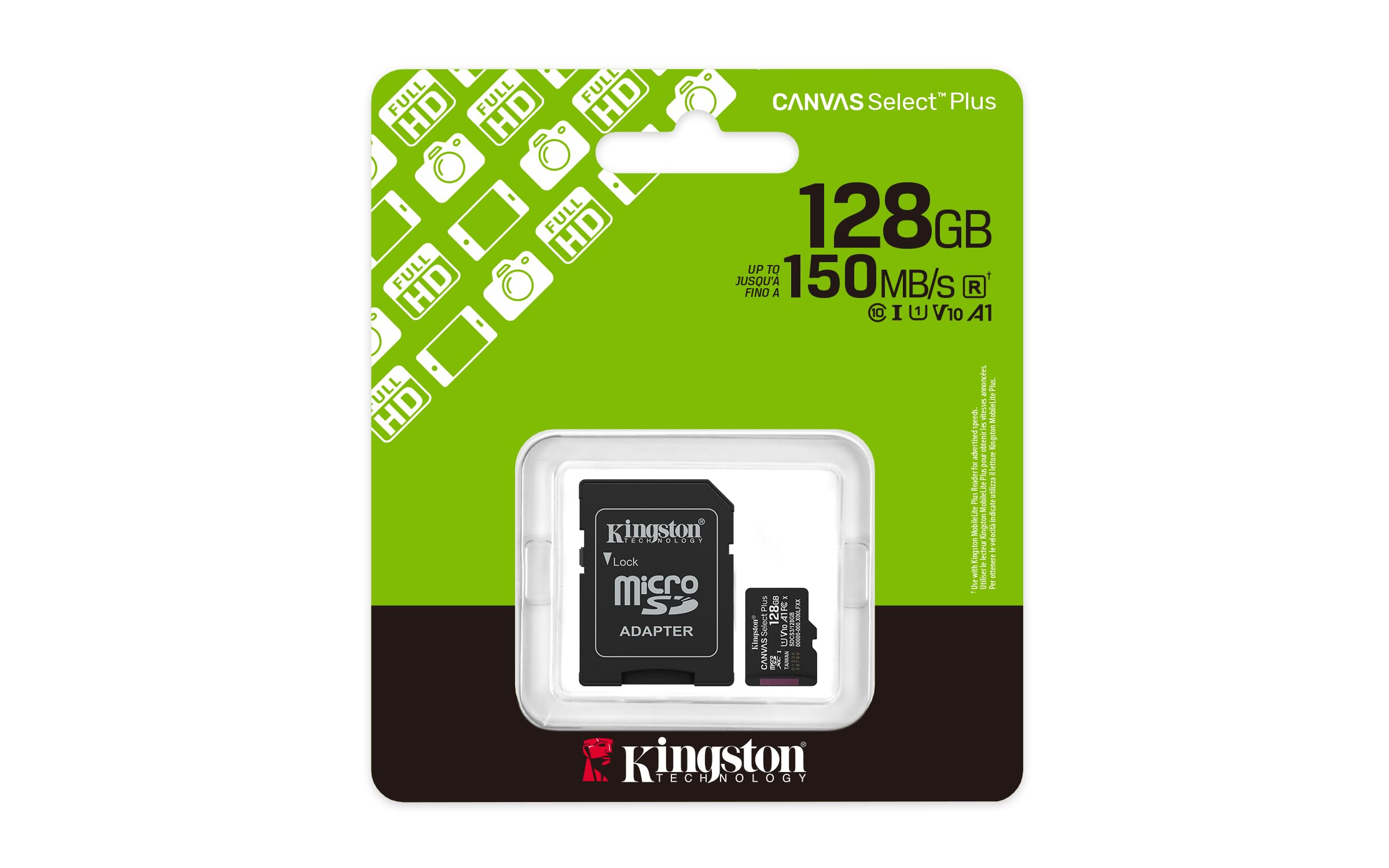 kingston-canvas-select-plus-microsdxc-128gb-gen3-150mb-s-a1-con-adattatore image 3