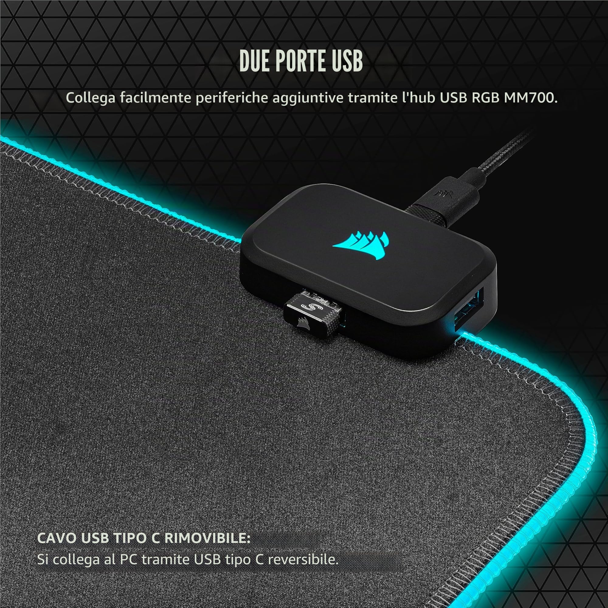 corsair-mm700-rgb-extended-tappetino-mouse-930x400mm-con-hub-usb-nero image 6