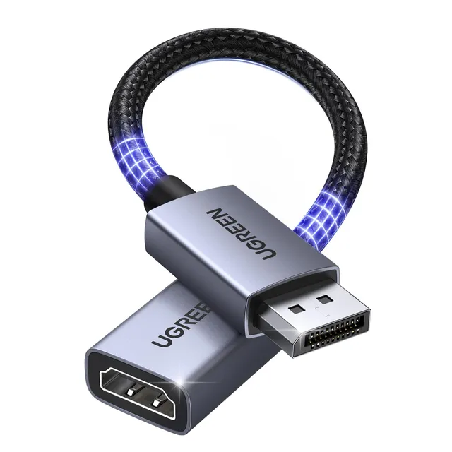 ugreen-adattatore-displayport-a-hdmi-4k-30hz-confezione-da-2-pezzi image 1