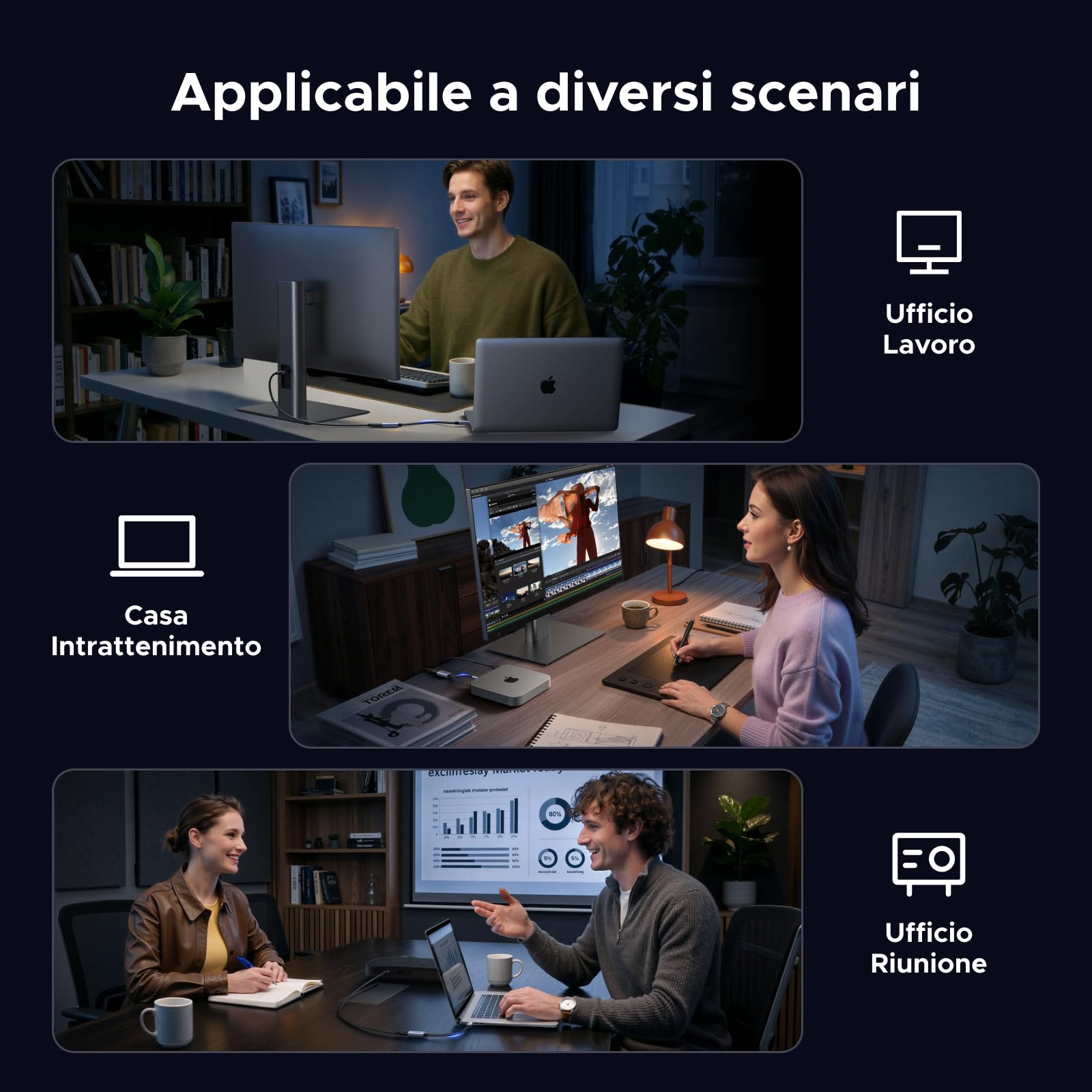 ugreen-adattatore-mini-displayport-a-hdmi-4k-30hz-unidirezionale-20cm image 8