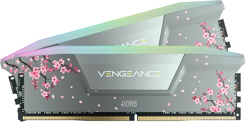 corsair-vengeance-rgb-ddr5-32gb-2x16gb-6000mhz-cl30-amd-expo-intel-xmp-grigio image 2