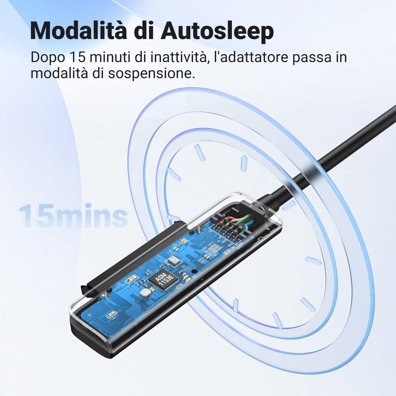ugreen-adattatore-usb-c-a-sata-per-ssd-hdd-2-5-uasp-5gbps-6tb image 6