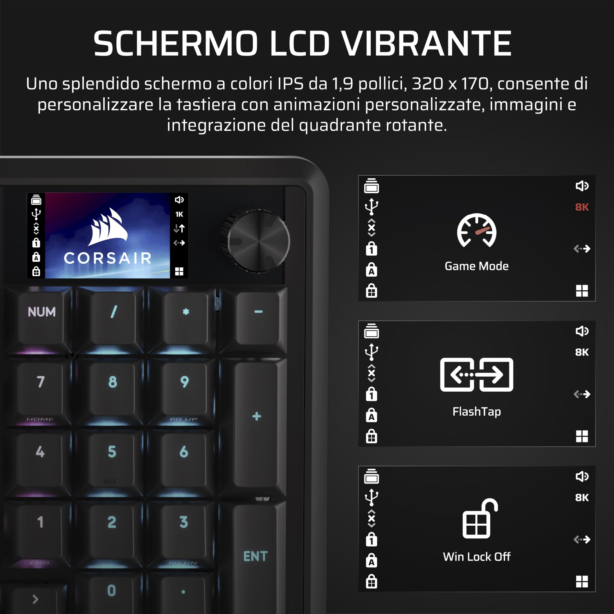 corsair-vanguard-96-tastiera-meccanica-gaming-cablata-layout-it-nero image 6