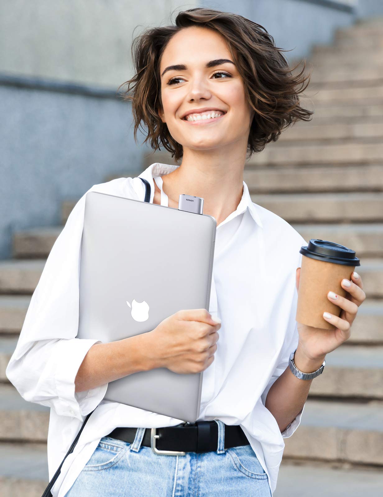 ugreen-hub-usb-c-con-2-porte-usb-3-1-10gbps-per-macbook image 6