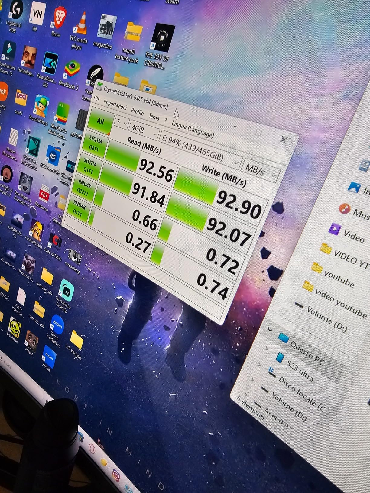 Velocità reale 10Gbps