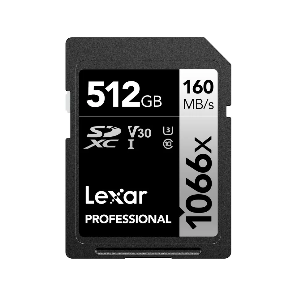 lexar-professional-1066x-scheda-sdxc-512gb-uhs-i-v30-160mb-s image 1