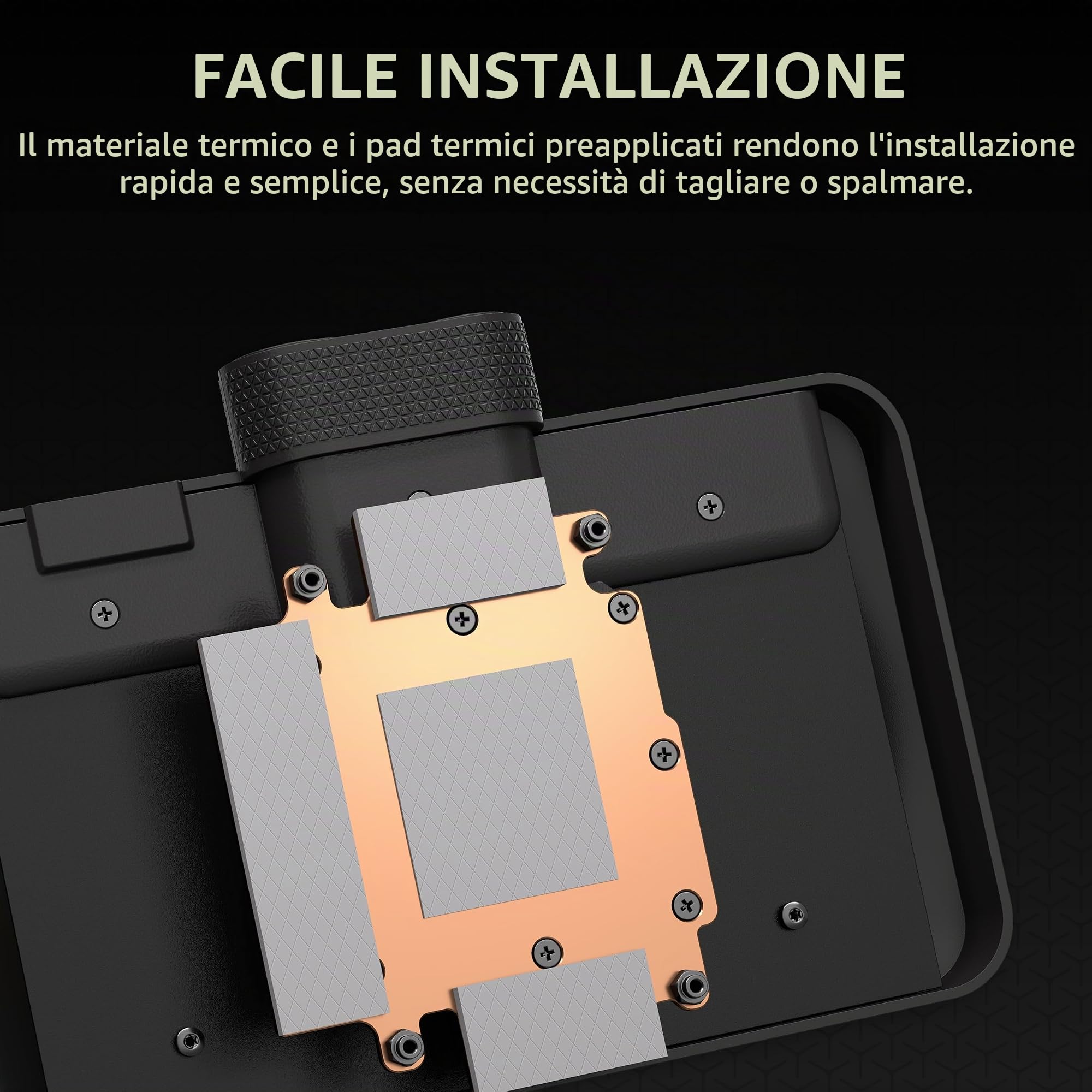 corsair-xg3-rgb-hybrid-waterblock-gpu-per-rtx-5080-5070-ti-5070-icue-link-nero image 7