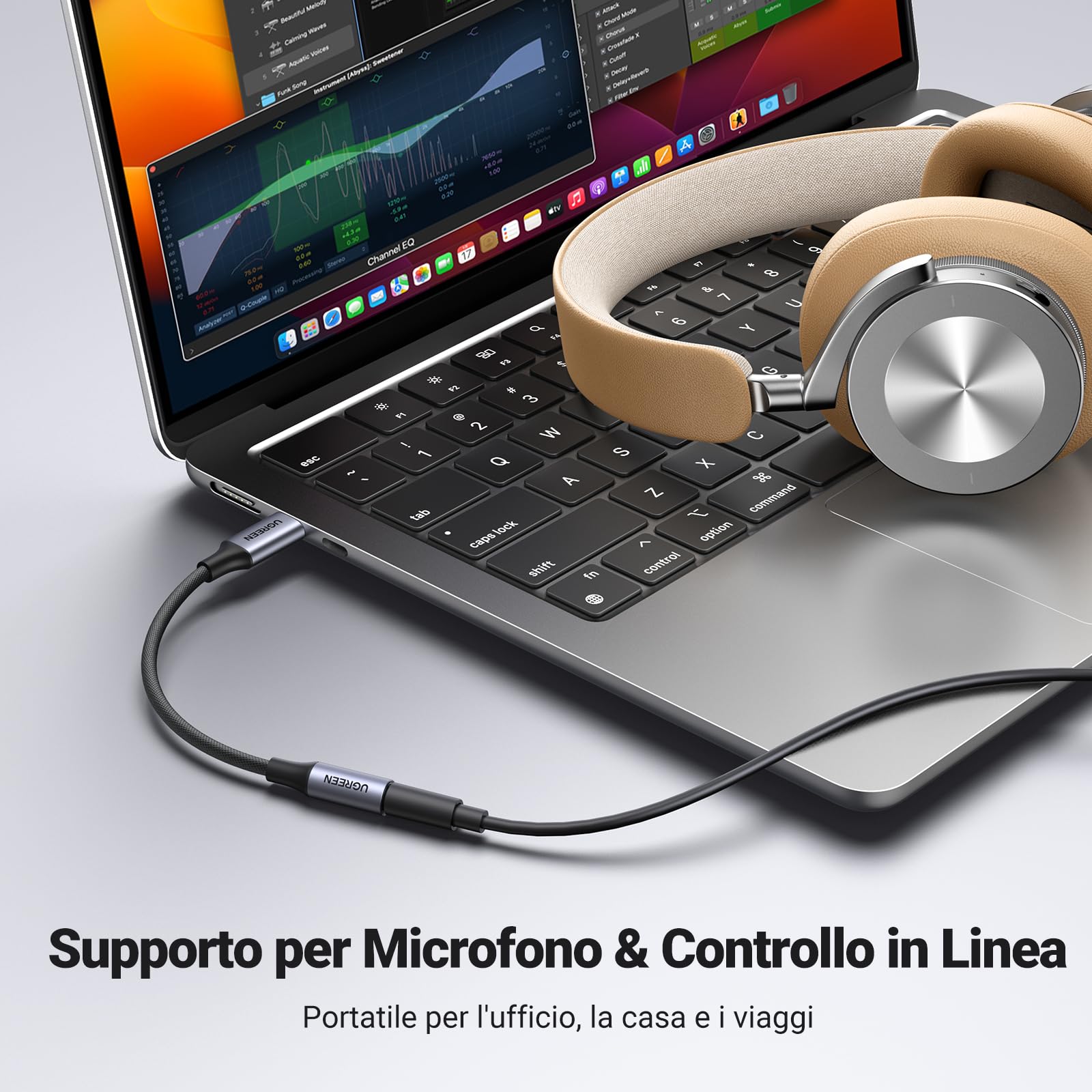 ugreen-adattatore-usb-c-a-jack-3-5mm-di-alta-risoluzione-con-chip-dac-grigie-com image 5